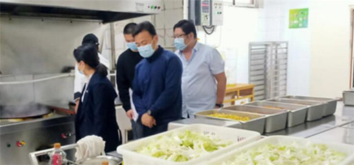 严把食材安全关 筑牢校园健康防线——肥东三中迎接合肥市市场监督管理局食品安全专项检查